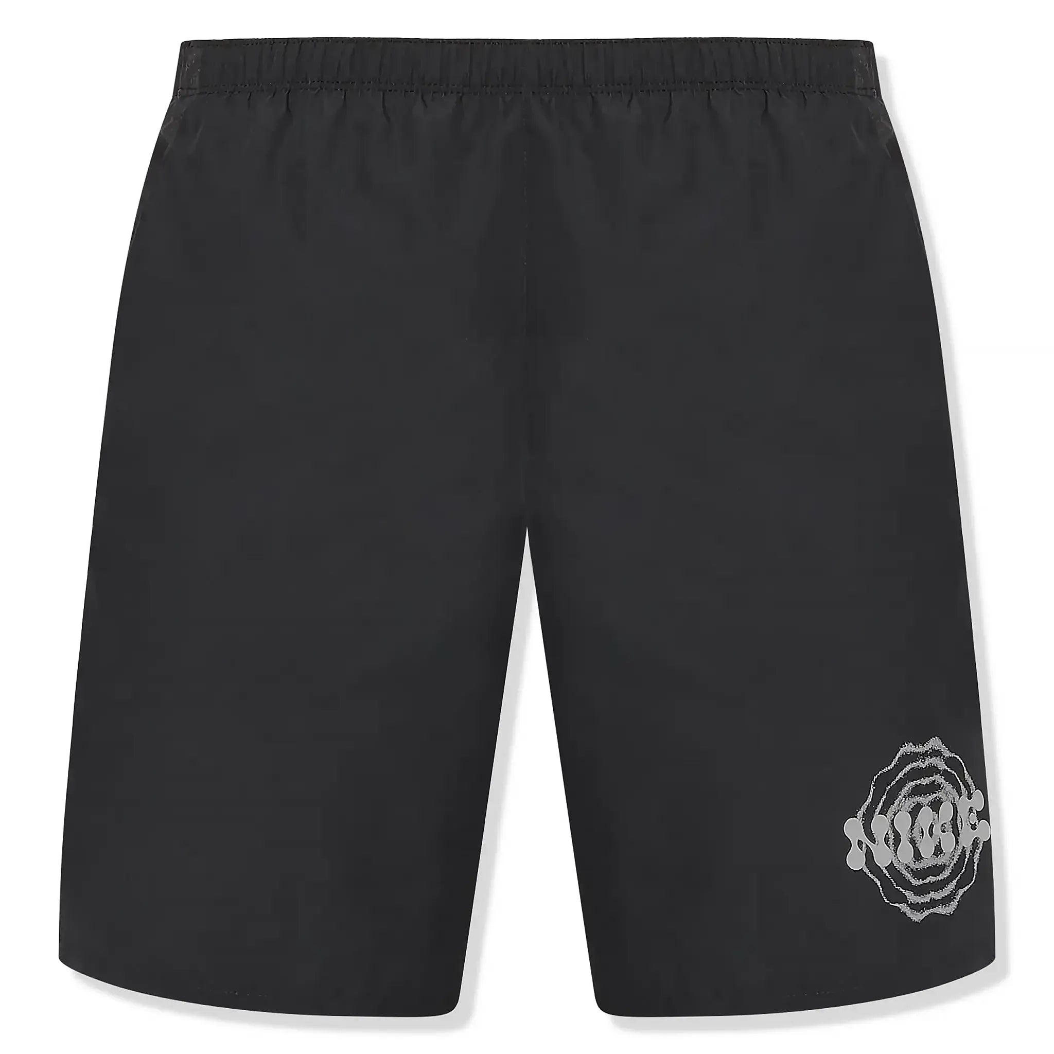 Front view of Nike Dri-Fit Wild Run Challenger DNA 7-Inch Black Running Shorts DM4820-010